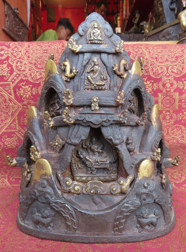 Antico mandala montagna - di,