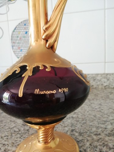 Caraffa decanter vetro murano - caraffa,