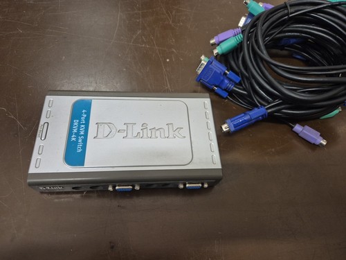 Switch kvm dlink posti - 4,