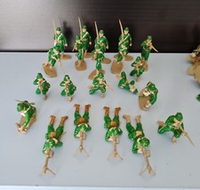 SOLDATINI in plastica dipinti