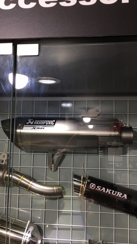 Silenziatore akrapovic - silenziatore,