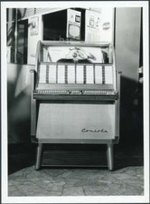 Foto vintage Un juke box 1959 Ft 3617 - Stampa 24x18 cm