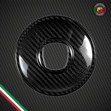 Cover Airbag volante In Carbonio Vero per Fiat 500 Abarth 595 695 Fiat 500