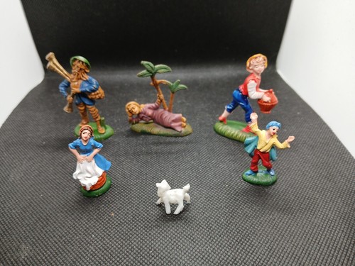 Personaggi presepe vintage - presepe,