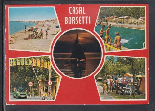 Cartolina casal borsetti - casal,