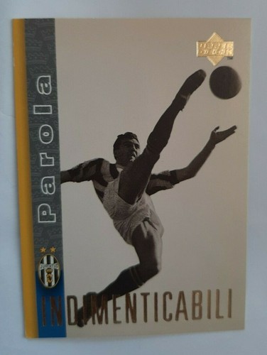Juventus card upper deck - juventus,