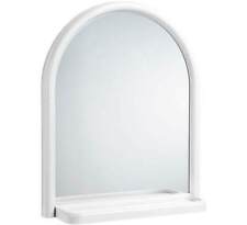 SPECCHIO ARCO CON CORNICE E MENSOLA PVC PER BAGNO,LAVANDERIA CGV061
