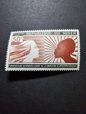 Timbro Niger EuropaFRQUE PA