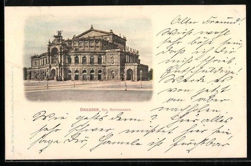 Dresda teatro reale corte - di,