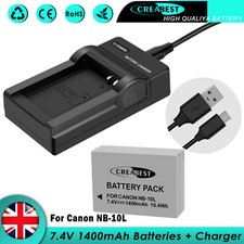 2x Batteria NB-10L +
