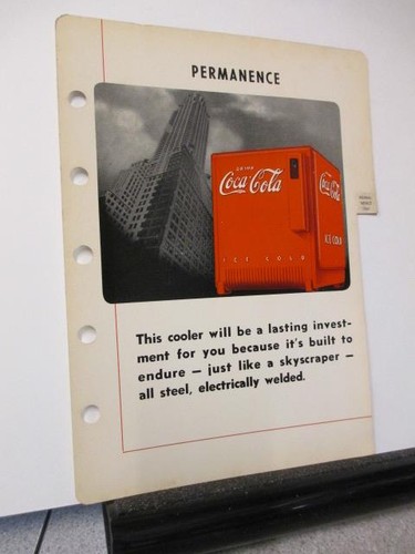 Coca cola 1940 - coca, venditore