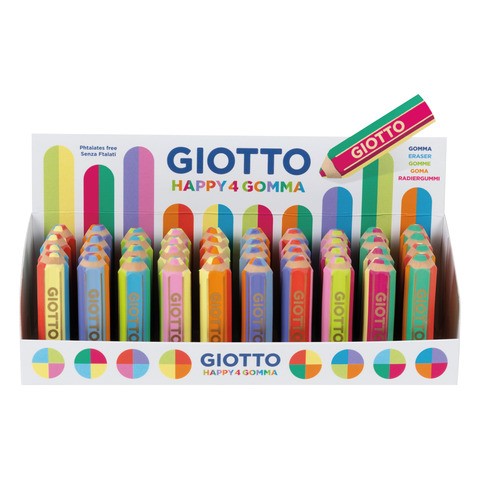 Giotto espositore gomme - giotto, 40