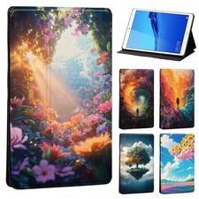 Custodia folio tablet pelle PU Regno Unito per Huawei MediaPad T3/T5