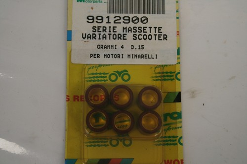 Kit rulli variatore 4gr - kit, Ø15