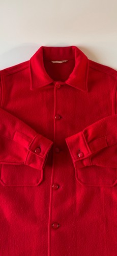 Giacca camicia flanella lana