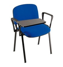 Sedia con Tavolino, in tessuto.