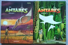 LEO - ANTARES T.1+2 - Edition originale + PLV + 2 ex-libris