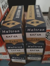 6 valvole  termoioniche 6af4a haltron