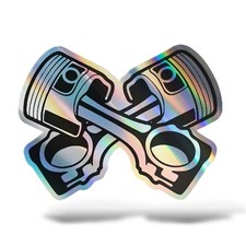 Sticker olografico fluo - olografico,