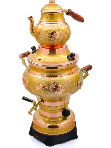 100 rame samovar - rame, gold