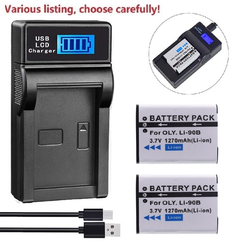 90b batteria caricatore - li-90b,