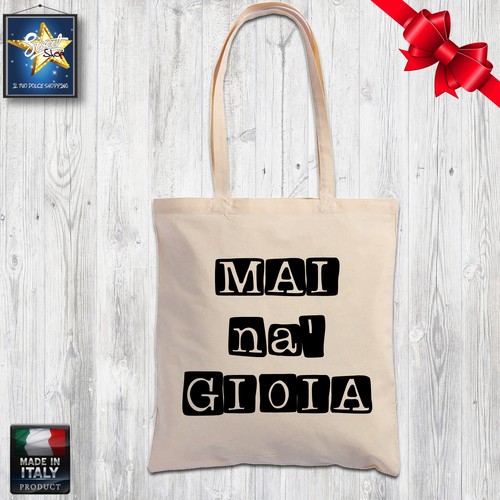 Shopper borsa cotone mai - borsa,