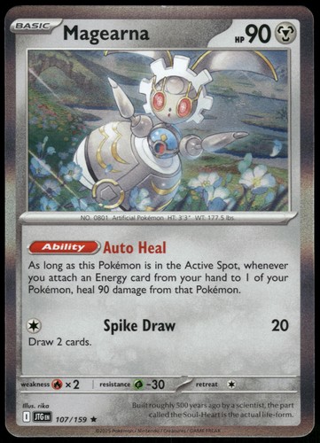 Magearna holofoil jtg - magearna, [jtg