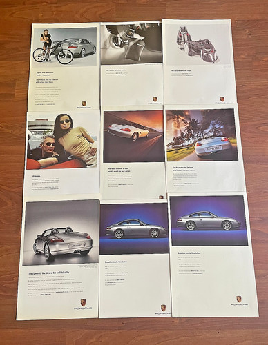 Vintage porsche advertising - porsche,