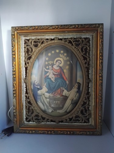 Quadro lampada devozionale - quadro,