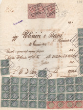 REGNO - 1931 - TASSA - DI - BOLLO - 100 -LIRE-(3V)-1-LIRA-(40V)-2-LIRE-(4V)-USED