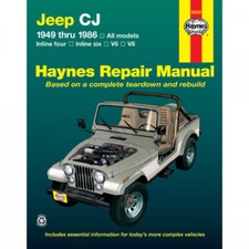 Jeep CJ-2A CJ-3A CJ-3B CJ-5