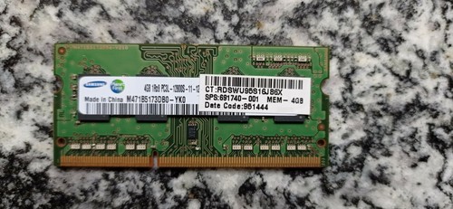 Ram 4gb ddr3 pc3l - pc3l-12800s, 1rx8