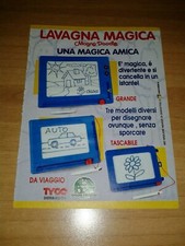 Pubblicità Advertising Werbung Publicitè LAVAGNA MAGICA TYCO GIOCHI PREZIOSI