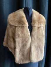 Mantella  di visone e seta In Ottime Condizioni.