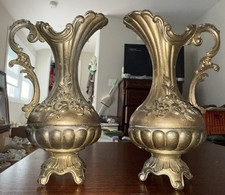 Set 2 Ewer barocco ottone