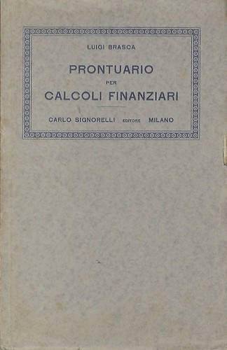 Prontuario per calcoli