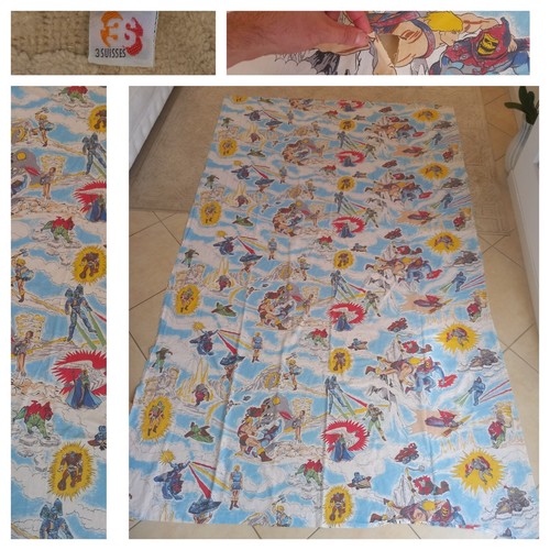 Vintage raro tessuto lenzuolo - vintage,