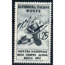 REPUBBLICA 1952 TRUPPE ALPINE