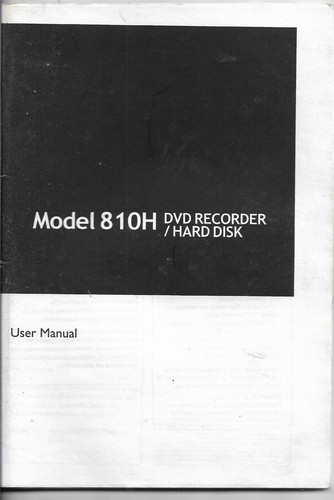 Magnavox 810h model810h - magnavox,