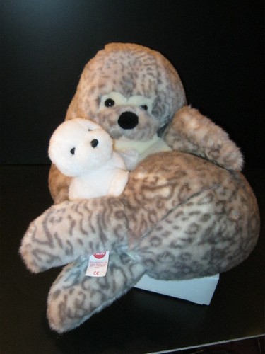 Peluche vintage seal and - peluche,