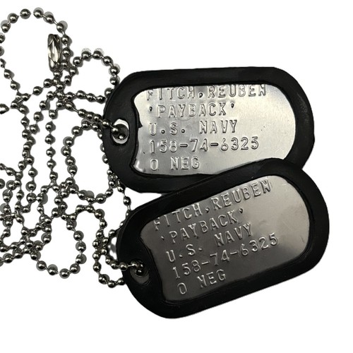 Dogtag piastrine militari - dogtag,