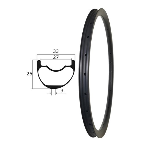 Cerchio carbonio bici 29er mtb - cerchio,