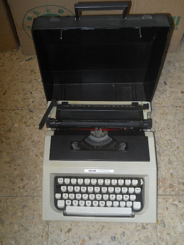 Macchina scrivere olivetti - macchina,