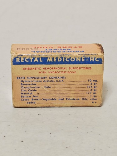 Vintage rectal medicone - vintage,
