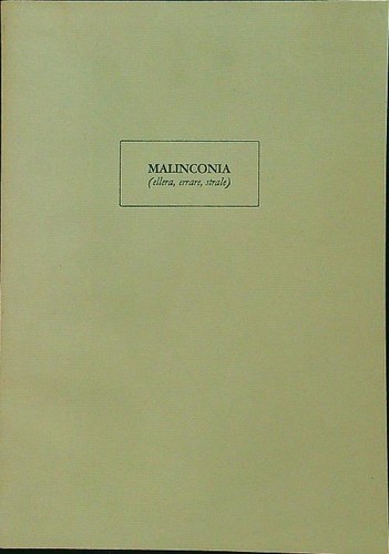 Malinconia ellera errare - malinconia,
