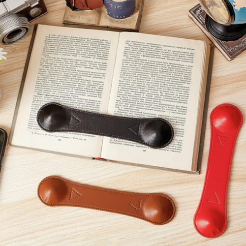 Weighted bookmark leather page - bookmark,