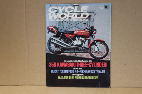 Cycle world magazine september - magazine,