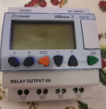PLC CROUZET MILLENIUM 3 CD12 Art.88970041 Modulo controllo PLC 24 V/DC perfetto