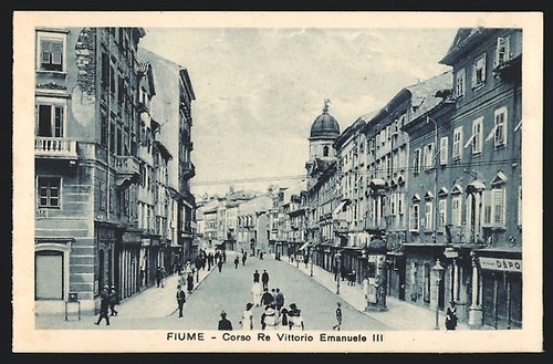 Fiume corso vittorio - fiume,,