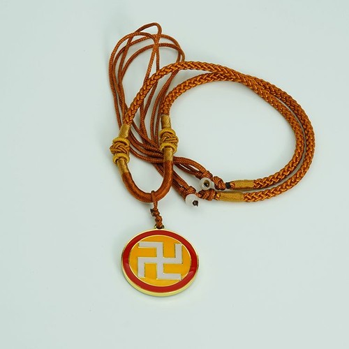 Collana con ciondolo - , svastica